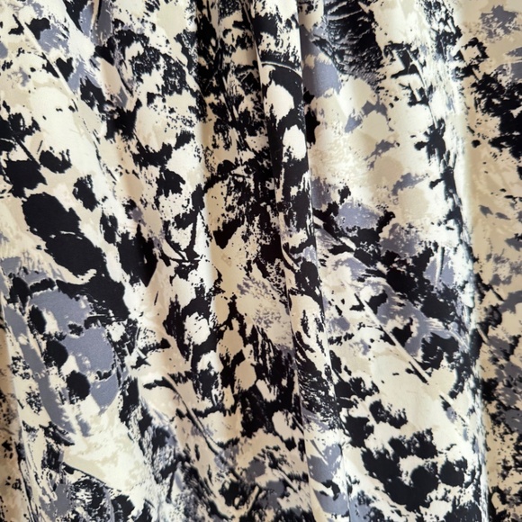 Soma Printed Faux Wrap Dress - Size Medium - Picture 5 of 5